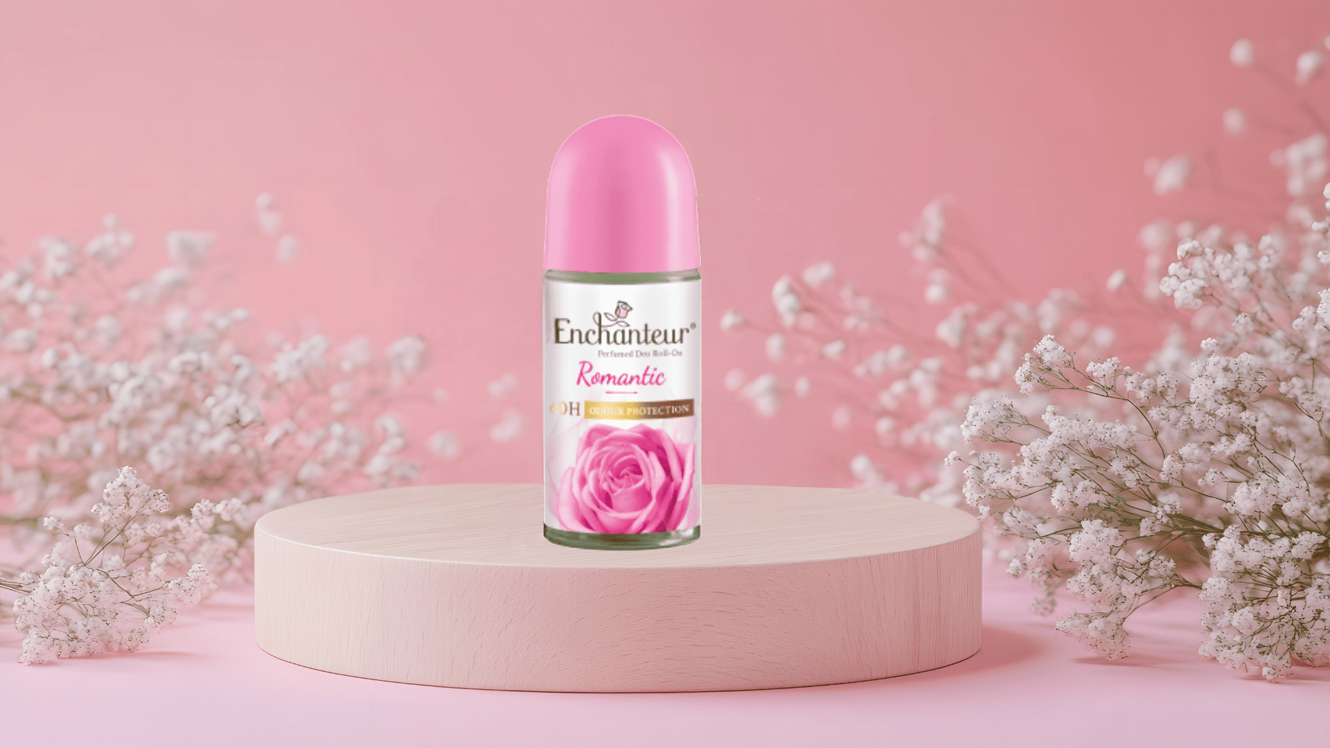 Enchanteur Perfumed Deo Roll On Romantic jadi pilihan yang tepat.