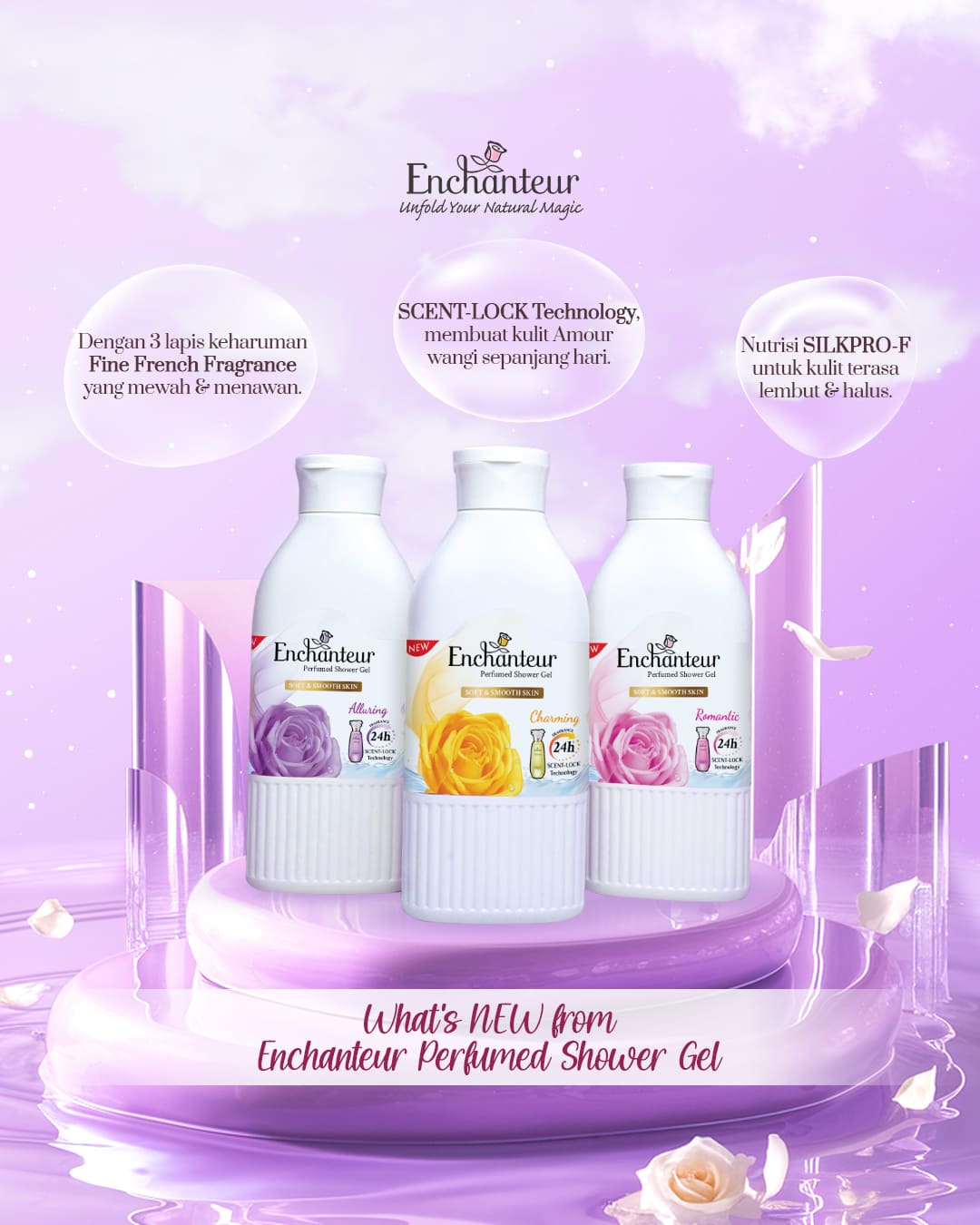 What Is New From Enchanteur Perfumed Shower Gel